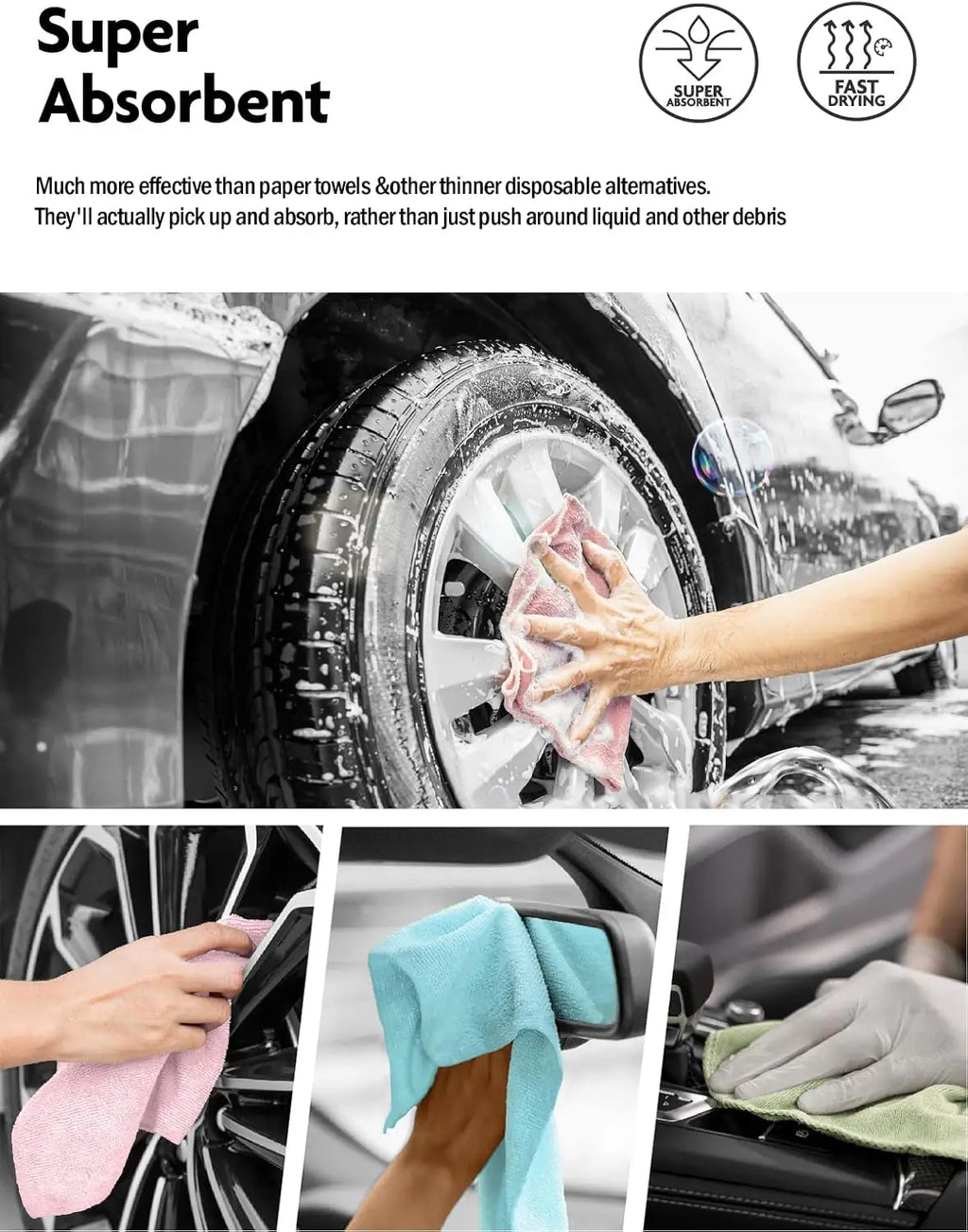 Microfiber Cleaning Roll
