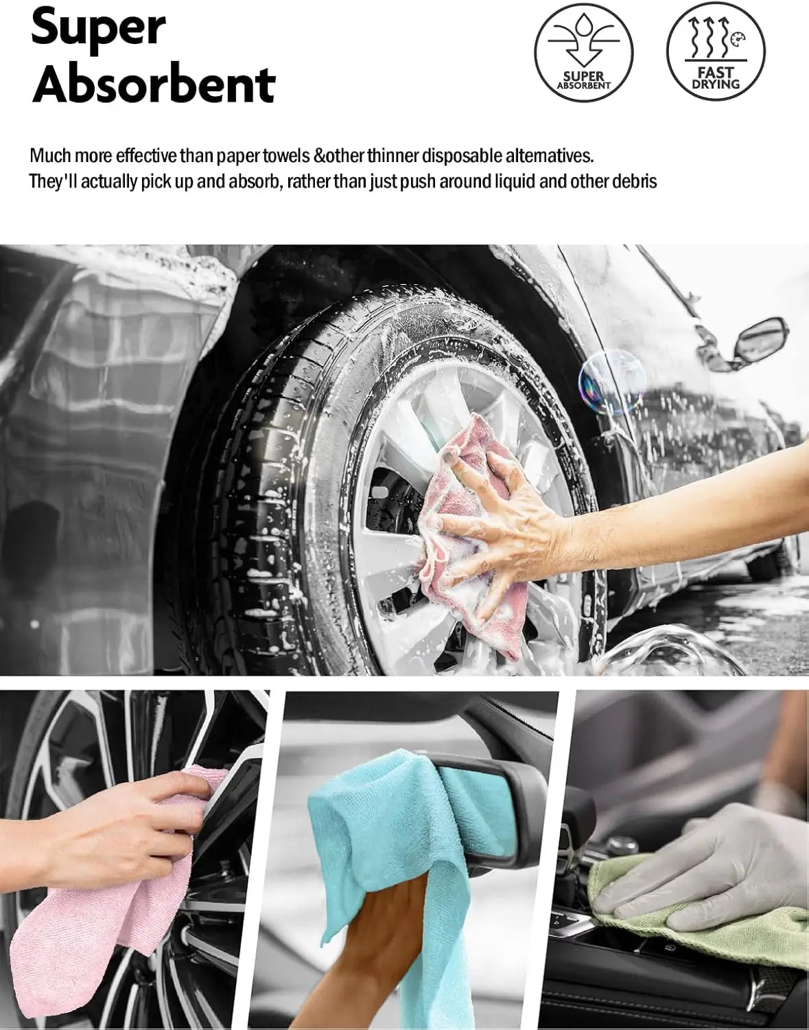 Microfiber Cleaning Roll